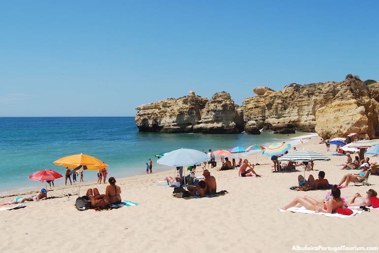 Praia de São Rafael, Albufeira, Algarve, Portugal
