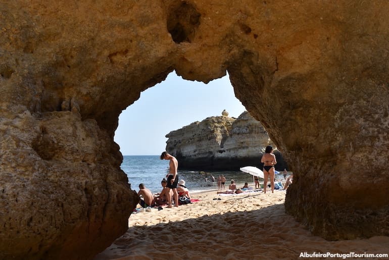 Praia de São Rafael, Albufeira, Algarve, Portugal