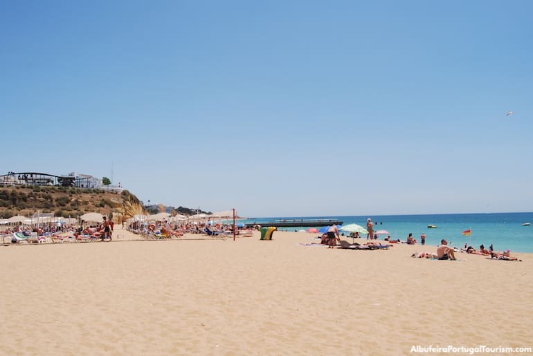 Fishermen's Beach in Albufeira, Algarve
